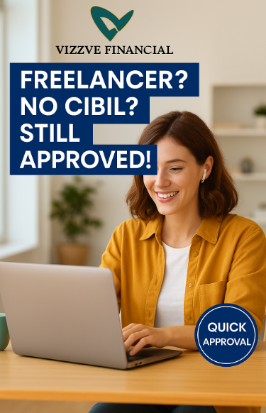  Personal Loan for Freelancers in India No CIBIL Required | Vizzve Financial